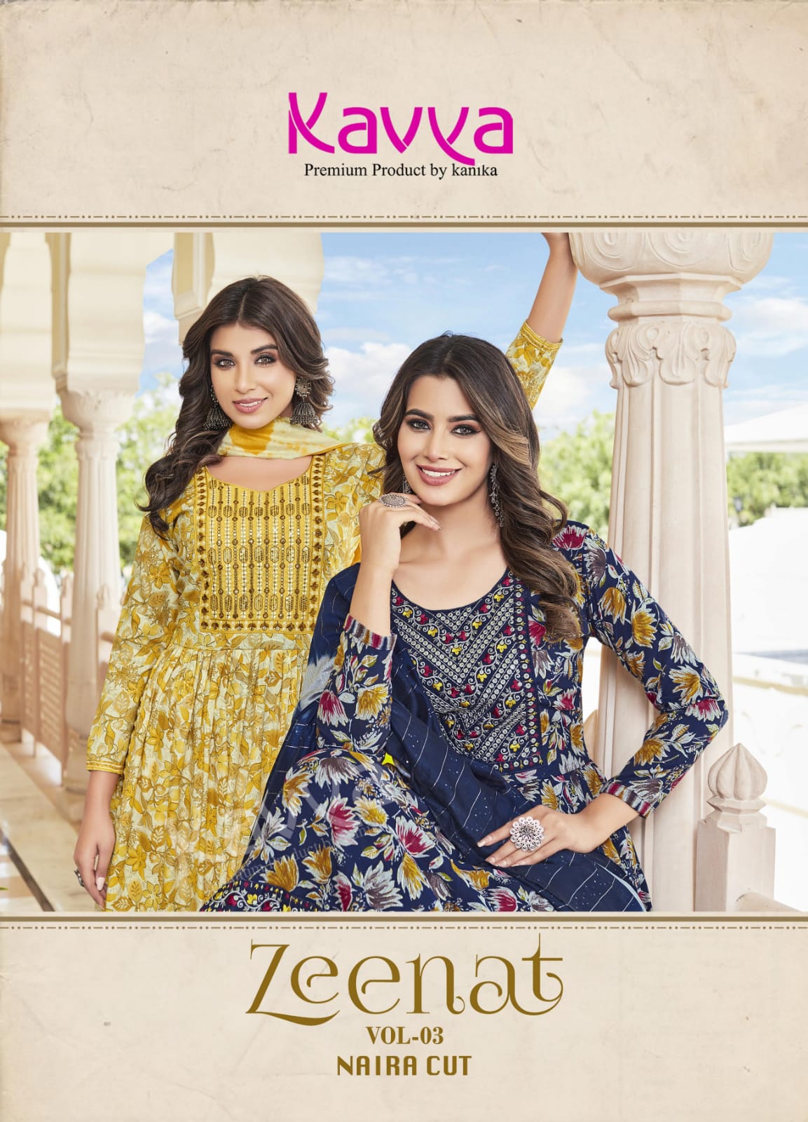 KAVYA KURTI ZEENAT VOL 3